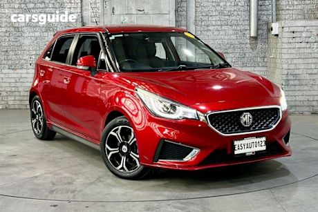 Red 2021 MG MG3 Hatchback Excite (With Navigation)