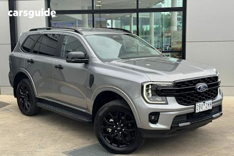 Silver 2024 Ford Everest SUV ULTRA 4WD