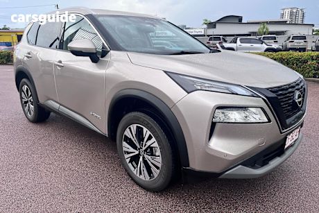 Silver 2024 Nissan X-Trail Wagon St-L (4Wd) E-Power (Hybrid)