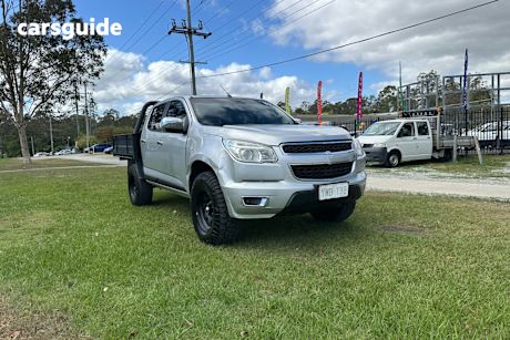 Silver 2013 Holden Colorado Crew Cab Pickup Ltz (4X4)
