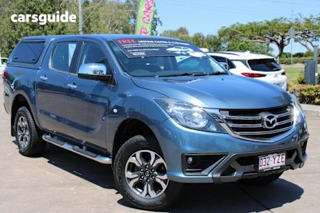 Blue 2019 Mazda BT-50 Dual Cab Utility Xtr (4X4) (5Yr)