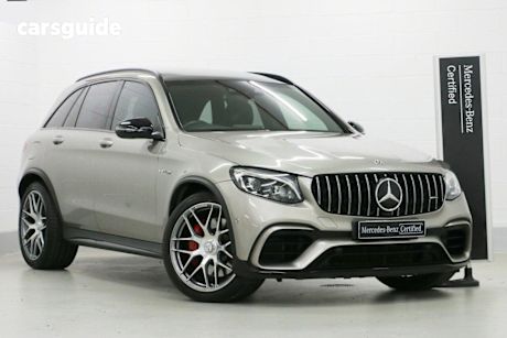 Black 2018 Mercedes-Benz GLC-Class SUV GLC63 AMG S 4WD