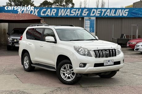 White 2012 Toyota Landcruiser Prado Wagon Kakadu (4X4)