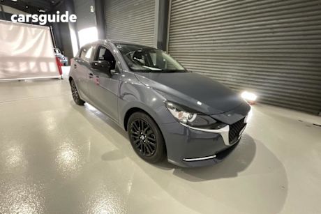 Grey 2022 Mazda 2 Hatchback G15 Pure Sp