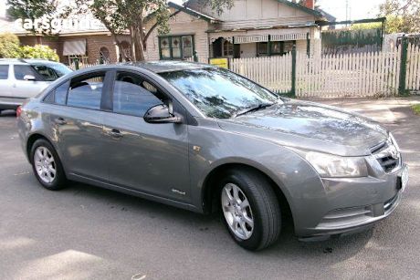 Grey 2010 Holden Cruze Sedan CD F