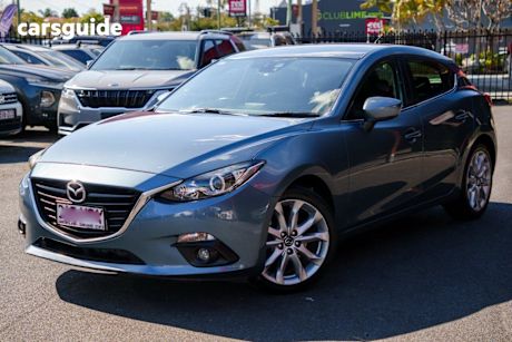 Blue 2015 Mazda 3 Hatchback Sp25