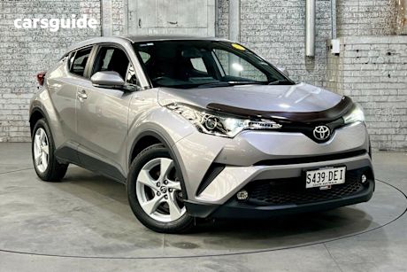 Silver 2019 Toyota C-HR Hatchback Standard (2Wd)