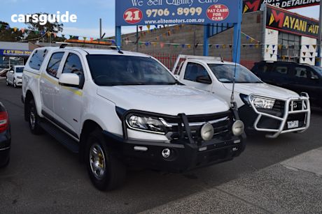 White 2018 Holden Colorado Crew Cab Pickup Ls (4X4)