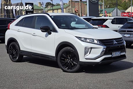 White 2020 Mitsubishi Eclipse Cross SUV BLACK EDITION F