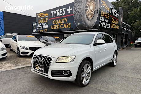 White 2016 Audi Q5 Wagon 2.0 Tdi Quattro