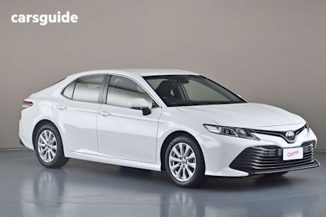 White 2020 Toyota Camry Sedan Ascent