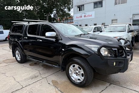 Black 2018 Mazda BT-50 Dual Cab Utility Xtr (4X2) (5Yr)