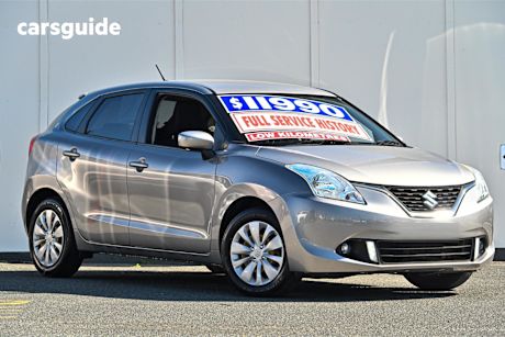 Silver 2016 Suzuki Baleno Hatch GL F