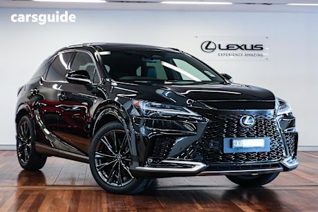 Black 2024 Lexus RX SUV RX350 F SPORT 4X4