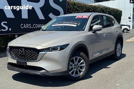 Gold 2024 Mazda CX-5 SUV G20 MAXX F