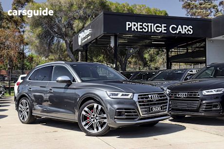 Grey 2020 Audi SQ5 SUV 4WD