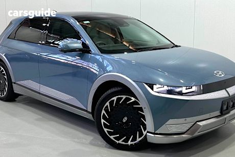 Blue 2022 Hyundai Ioniq 5 SUV TECHNIQ 4X4