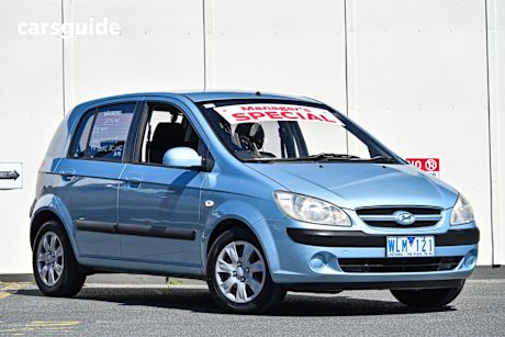 Blue 2006 Hyundai Getz Hatch F