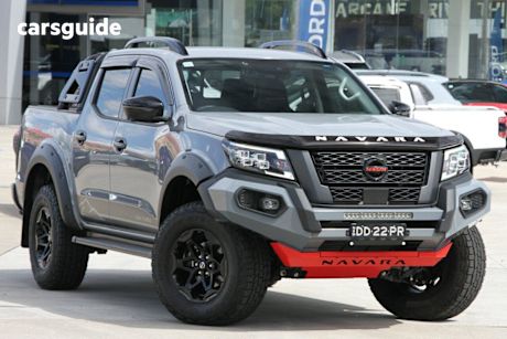 Grey 2024 Nissan Navara Dual Cab Pick-up Pro-4X Warrior (4X4)
