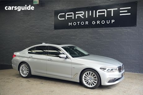 Silver 2017 BMW 540I Sedan M Sport