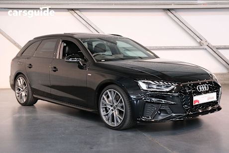 Black 2024 Audi A4 SUV 45 TFSI S LINE 4WD