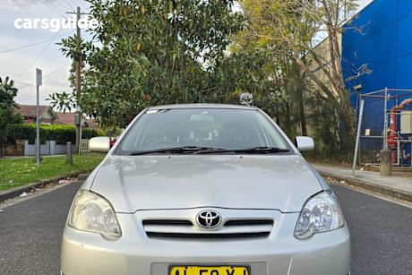 Silver 2006 Toyota Corolla Wagon Ascent
