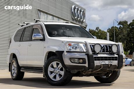 White 2006 Toyota Landcruiser Prado SUV GXL 4X4