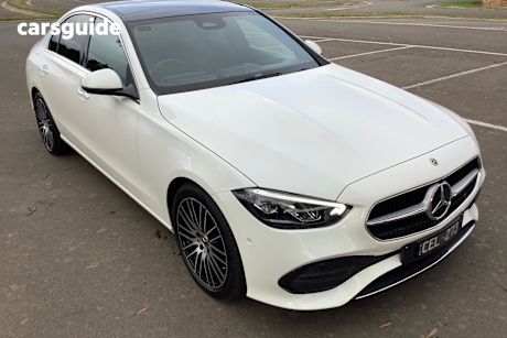White 2022 Mercedes-Benz C-CLASS Sedan C200 R