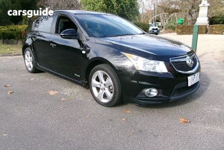 Black 2011 Holden Cruze Sedan SRI F