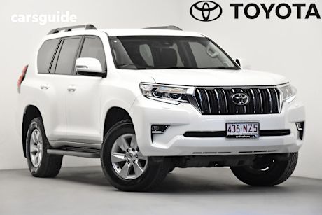 White 2021 Toyota Landcruiser Prado SUV GXL 4X4