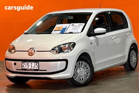 White 2012 Volkswagen UP! Hatchback