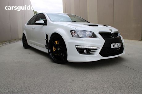 White 2010 HSV GTS Sedan