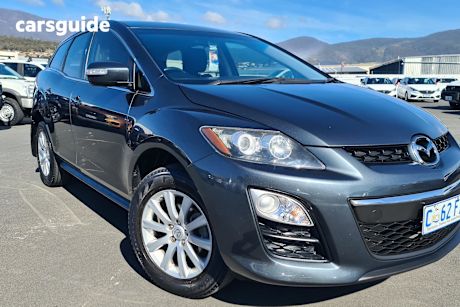 Grey 2011 Mazda CX-7 SUV CLASSIC F
