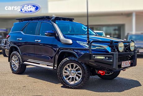 Blue 2021 Toyota Fortuner SUV CRUSADE 4X4