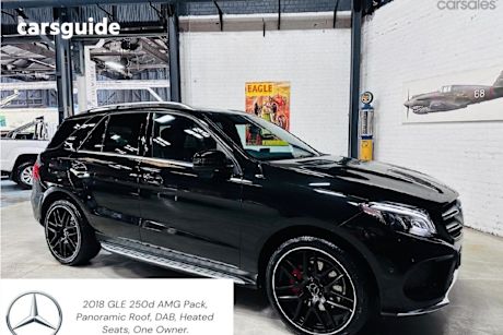 Black 2018 Mercedes-Benz GLE-Class SUV GLE250 D 4WD