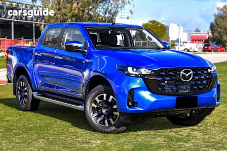 Blue 2025 Mazda BT-50 Ute Tray XTR 4X4