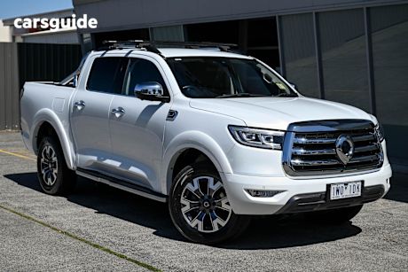 White 2022 GWM UTE Ute Tray CANNON-L 4X4