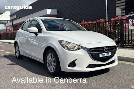 White 2014 Mazda Mazda2 Hatch MAXX F
