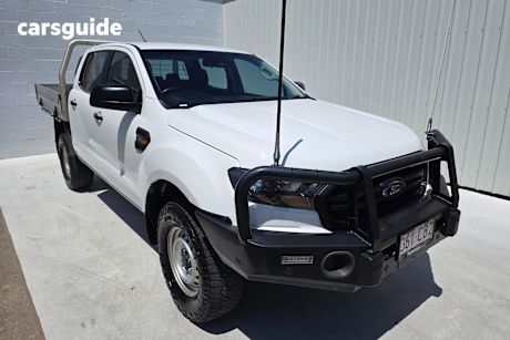 White 2021 Ford Ranger Ute Tray XL 4X4
