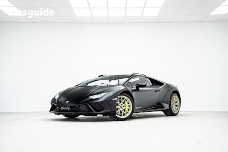 Black 2024 Lamborghini Huracan Coupe STERRATO 4WD