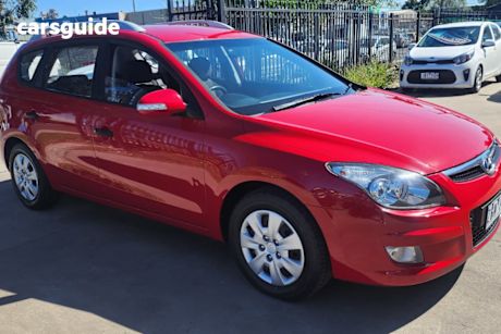 Red 2012 Hyundai I30 Wagon Cw Sx 2.0