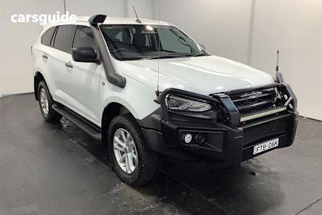 White 2021 Isuzu MU-X Wagon Ls-M (4X4)