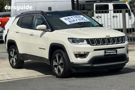 White 2018 Jeep Compass SUV LIMITED 4X4