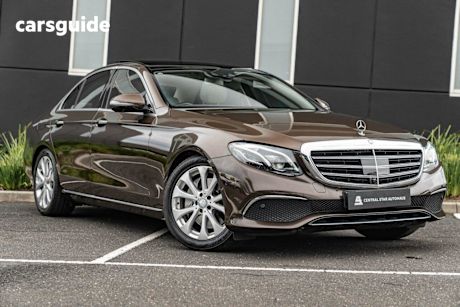 Brown 2017 Mercedes-Benz E350 Sedan D