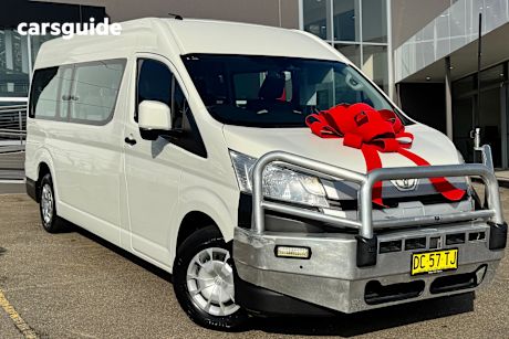White 2019 Toyota HiAce OtherCar COMMUTER R