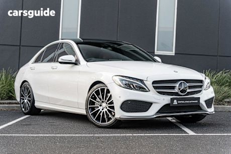 White 2016 Mercedes-Benz C250 Sedan D