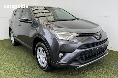 Grey 2017 Toyota RAV4 SUV GX F