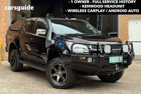 Black 2013 Holden Colorado Crew Cab Pickup Ltz (4X4)