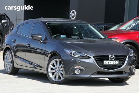 Grey 2014 Mazda Mazda3 Hatch SP25 GT F
