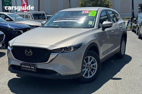 Gold 2024 Mazda CX-5 SUV G20 MAXX F